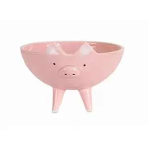 74470DS | Melrose International Set of 4 Pig Bowls - 5.75