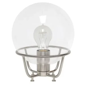 LHT-5032-BN | All The Rages Inc Brushed Nickel Globe Glass