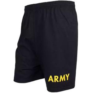 Fox 64-797 S Men's Black Running Short - Yellow Army Small