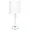 LT2024-WOW | All The Rages Inc LimeLights White Stick Lamp