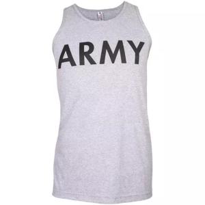 Fox 64-68 L Mens Tank Top Grey - Army Large