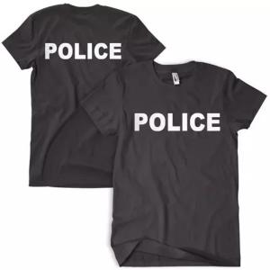 Fox 64-60 XXL Police T-shirt Black - 2xl