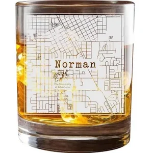 CTGNOOK | College Town Glasses College Town Etched Crystal