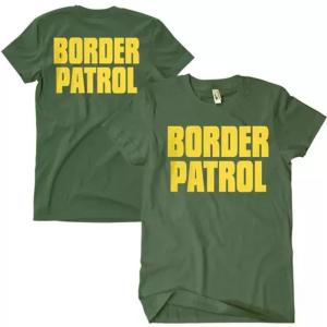 Fox 64-607 XXL Border Patrol T-shirt, Olive Drab - 2xl