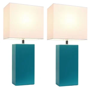 LC2000-TEL-2PK | All The Rages Inc Stylish Teal Leather