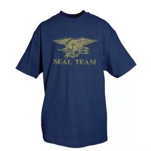 Fox 63-92 M Seal Team T-shirt, Navy Blue - Medium