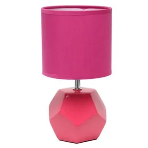 LT2065-PNK | All The Rages Inc Prism Mini Table Lamp with