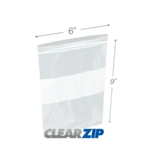 CZW20609 | International Plastics Inc Clear Lock Top Bags