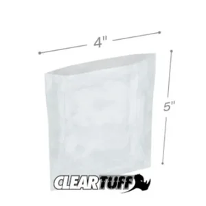 PB20405 | International Plastics Inc 4 x 5 Inch 2 Mil Flat