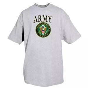 Fox 63-90 XXL Army T-shirt, Heather Grey -2xl