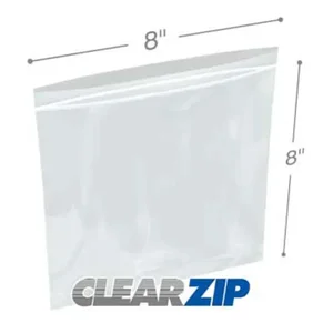 CZ1250808 | International Plastics Inc Clearzip 8