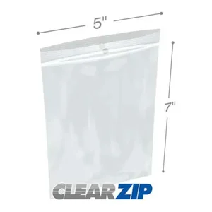 CZH20507 | International Plastics Inc 5 x 7 Clearzip Lock