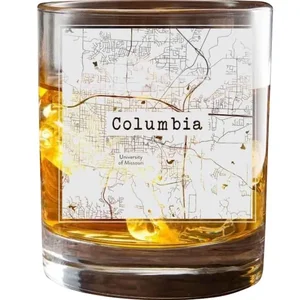 CTGCOMO | College Town Glasses Columbia College Town Map