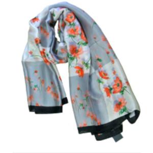 In D103 Spring Scarf Silver