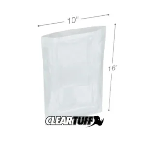 PB31016 | International Plastics Inc Clear Flat Poly Bags