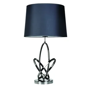 LT1006-CHR | All The Rages Inc Sculptural Chrome Table Lamp