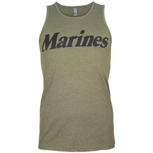 Fox 64-691 XXL Mens Tank Top Olive Drab - Marines 2xl