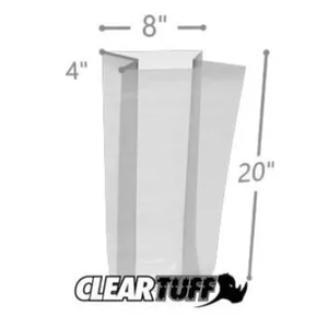 GB2080420 | International Plastics Inc Clear Gusseted Poly