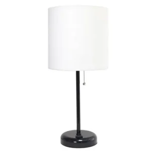 LT2024-BAW | All The Rages Inc LimeLights Black Stick Lamp