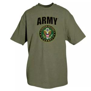 Fox 64-475 XXXL Army Crest T-shirt Olive Drab 3xl