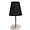 LT2013-BLK | All The Rages Inc Elegant Mini Table Lamp in