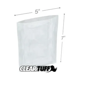 PB30507 | International Plastics Inc Clear Flat Poly Bags 5