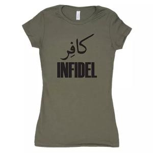 Fox 64-098 XL Women's Cotton Tee Infidel - Olive Drab Xl