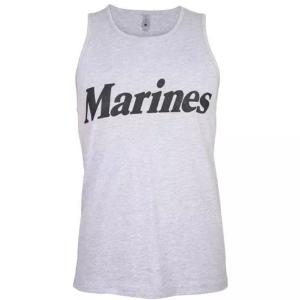 Fox 64-69 XXL Mens Tank Top Grey - Marines 2xl