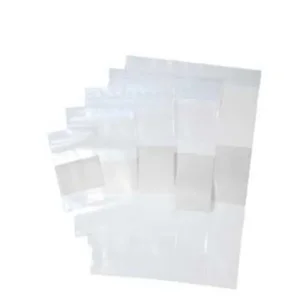 CZA4WB | International Plastics Inc Zipper Lock White Block