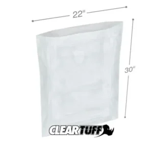 PB12230 | International Plastics Inc Clear Flat Poly Bags