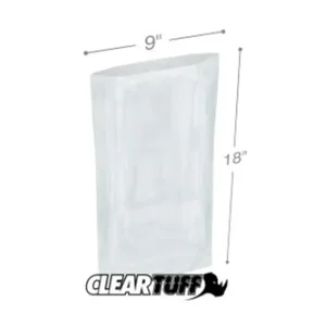 PB20918 | International Plastics Inc 9x18 2 Mil Clear Flat