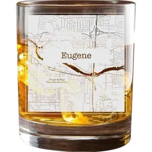 CTGEUOR | College Town Glasses Eugene College Town Etched