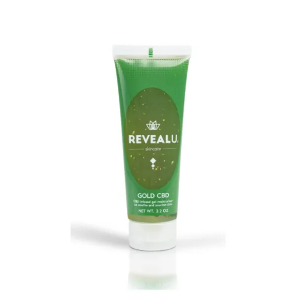 Revealu GL120GOCBD Gold Cbd | Face  Body Gel (professional) 4 Oz