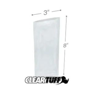 PB40308 | International Plastics Inc Heavy Duty Clear Flat