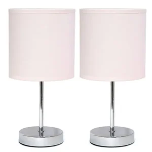 LT2007-BPK-2PK | All The Rages Inc Blush Pink Mini Table