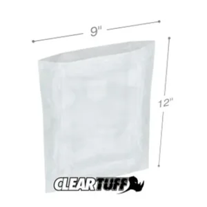 PB20912 | International Plastics Inc Clear Flat Poly Bags
