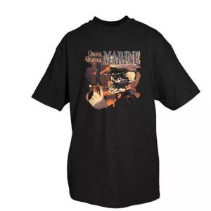 Fox 64-40 S Oncealways A Marine T-shirt Black Small