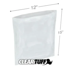 PB11215 | International Plastics Inc 12 x 15 Inch Flat Poly