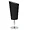 LT2061-BLK | All The Rages Inc Compact Chrome Table Lamp