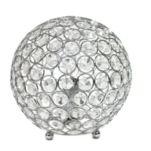 LT1026-CHR | All The Rages Inc Chrome Crystal Ball Sequin