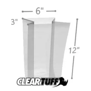 GBM060312 | International Plastics Inc Clear Gusseted Poly