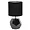 LT2065-BLK | All The Rages Inc Geometric Mini Table Lamp