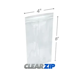 CZ40408 | International Plastics Inc 4 x 8 Clearzip Lock