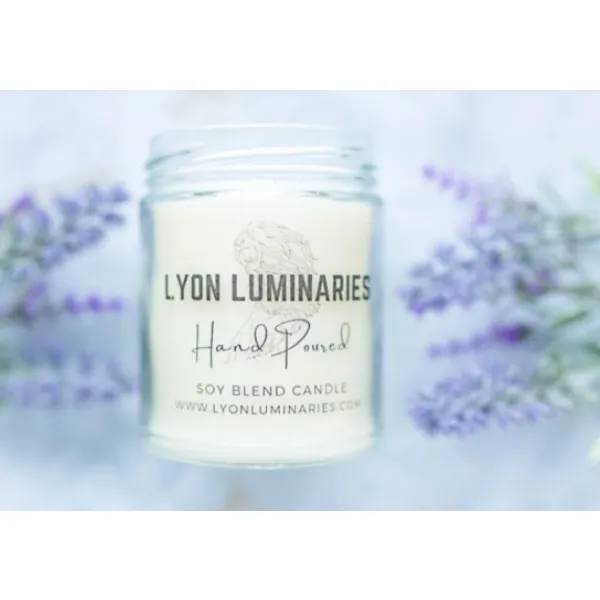 Lyon 9-LAV-1 Lavender Soy Blend Candle