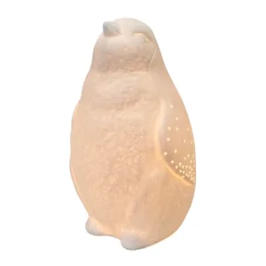 LT3213-WHT | All The Rages Inc Adorable Penguin Table Lamp