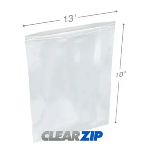 CZ21318 | International Plastics Inc Clearzip 13x18 Inch
