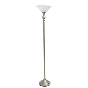 LF2001-BSN | All The Rages Inc Brushed Nickel Torchiere
