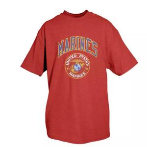 Fox 63-91 M Marines T-shirt, Red-medium