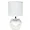 LT2065-WHT | All The Rages Inc Stylish Mini Table Lamp with