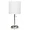 LT2044-WHT | All The Rages Inc Stylish Stick Lamp with USB
